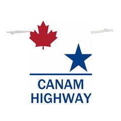 Canam Highway Shield  Lightweight Drawstring Pouch (s) by abbeyz71