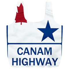 Canam Highway Shield  Full Print Recycle Bag (xxl) by abbeyz71