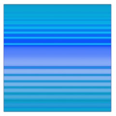 Blue Purple Color Stripes Ombre Large Satin Scarf (square)