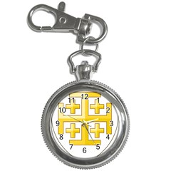 Arms Of The Kingdom Of Jerusalem Key Chain Watches by abbeyz71