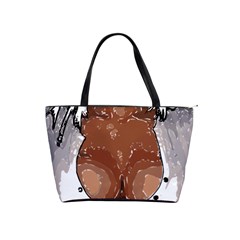 Sexy Boobs Breast Cleavage Woman Classic Shoulder Handbag by HermanTelo