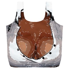 Sexy Boobs Breast Cleavage Woman Full Print Recycle Bag (xxxl)