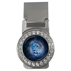 Astrology Zodiac Lion Money Clips (cz) 