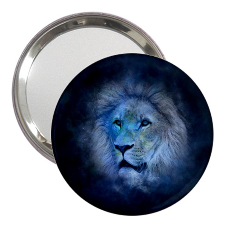 Astrology Zodiac Lion 3  Handbag Mirrors