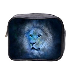 Astrology Zodiac Lion Mini Toiletries Bag (two Sides)
