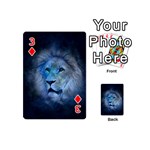 Astrology Zodiac Lion Playing Cards 54 Designs (Mini) Front - Diamond3