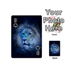 Astrology Zodiac Lion Playing Cards 54 Designs (Mini) Front - Club9