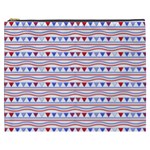 Nautical Digital Paper Nautical Boat Cosmetic Bag (XXXL) Front