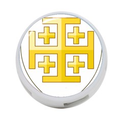 Arms Of The Kingdom Of Jerusalem 4-port Usb Hub (one Side) by abbeyz71