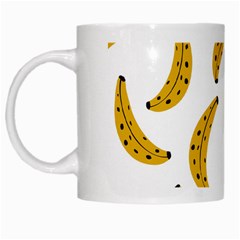 Banana Fruit Yellow Summer White Mugs by Mariart