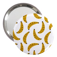 Banana Fruit Yellow Summer 3  Handbag Mirrors