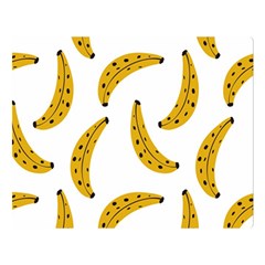 Banana Fruit Yellow Summer Double Sided Flano Blanket (large)  by Mariart