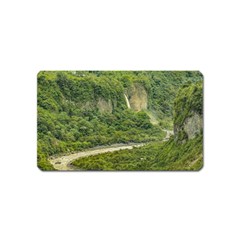 Amazonia Landscape, Banos, Ecuador Magnet (name Card) by dflcprintsclothing