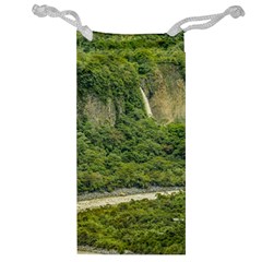 Amazonia Landscape, Banos, Ecuador Jewelry Bag by dflcprintsclothing