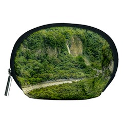 Amazonia Landscape, Banos, Ecuador Accessory Pouch (medium) by dflcprintsclothing