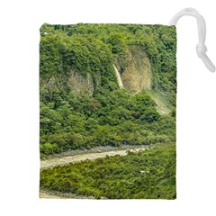 Amazonia Landscape, Banos, Ecuador Drawstring Pouch (4xl) by dflcprintsclothing