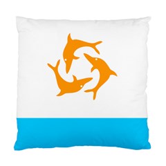 Flag Of Anguilla, 1967-1969) Standard Cushion Case (one Side) by abbeyz71