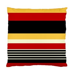Contrast Yellow With Red Standard Cushion Case (one Side)