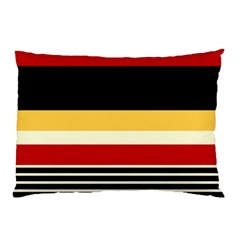 Contrast Yellow With Red Pillow Case (two Sides) by tmsartbazaar