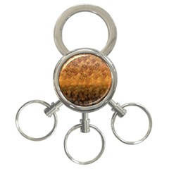 Fall Leaves Gradient Small 3-ring Key Chain by Abe731