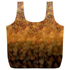Fall Leaves Gradient Small Full Print Recycle Bag (xxl) by Abe731