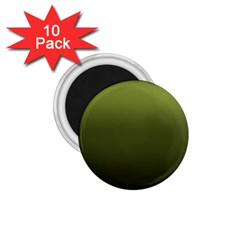 Army Green Gradient Color 1 75  Magnets (10 Pack)  by SpinnyChairDesigns