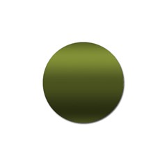 Army Green Gradient Color Golf Ball Marker (4 Pack) by SpinnyChairDesigns