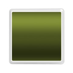 Army Green Gradient Color Memory Card Reader (square) by SpinnyChairDesigns