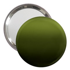 Army Green Gradient Color 3  Handbag Mirrors by SpinnyChairDesigns