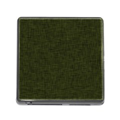 Army Green Texture Memory Card Reader (square 5 Slot) by SpinnyChairDesigns