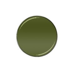 Army Green Color Ombre Hat Clip Ball Marker (10 Pack) by SpinnyChairDesigns