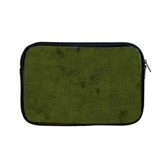 Army Green Color Grunge Apple Ipad Mini Zipper Cases by SpinnyChairDesigns