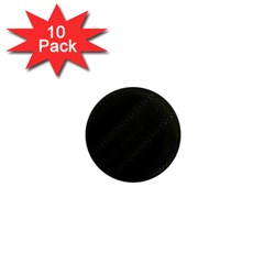 Army Green and Black Netting 1  Mini Magnet (10 pack) 