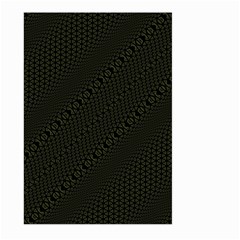 Army Green and Black Netting Large Garden Flag (Two Sides)