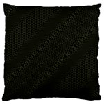 Army Green and Black Netting Standard Flano Cushion Case (One Side) Front