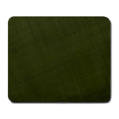 Army Green Color Texture Large Mousepads by SpinnyChairDesigns