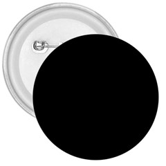 True Black Solid Color 3  Buttons