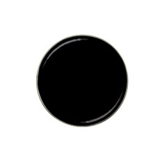 True Black Solid Color Hat Clip Ball Marker (10 pack)