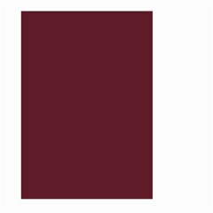 True Burgundy Color Large Garden Flag (two Sides) by SpinnyChairDesigns