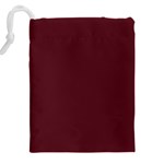 True Burgundy Color Drawstring Pouch (5XL) Back