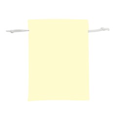 True Cream Color Lightweight Drawstring Pouch (l) by SpinnyChairDesigns