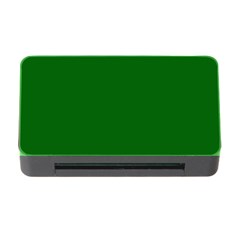 True Emerald Green Color Memory Card Reader With Cf by SpinnyChairDesigns