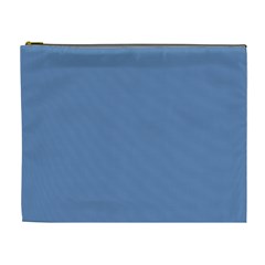 Faded Blue Color Cosmetic Bag (xl) by SpinnyChairDesigns
