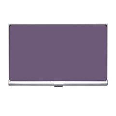 Grape Compote Purple Color Business Card Holder