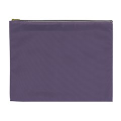 Grape Compote Purple Color Cosmetic Bag (xl) by SpinnyChairDesigns