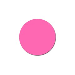 Hot Hollywood Pink Color Golf Ball Marker by SpinnyChairDesigns