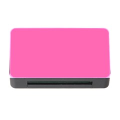Hot Hollywood Pink Color Memory Card Reader With Cf by SpinnyChairDesigns