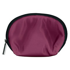 Dark Mauve Color Accessory Pouch (medium)