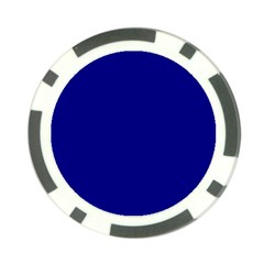 True Navy Blue Color Poker Chip Card Guard (10 Pack) by SpinnyChairDesigns