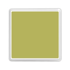 Olive Green Color Memory Card Reader (square) by SpinnyChairDesigns